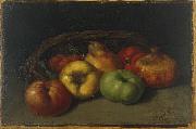 Still Life with Apples, Pear, and Pomegranates